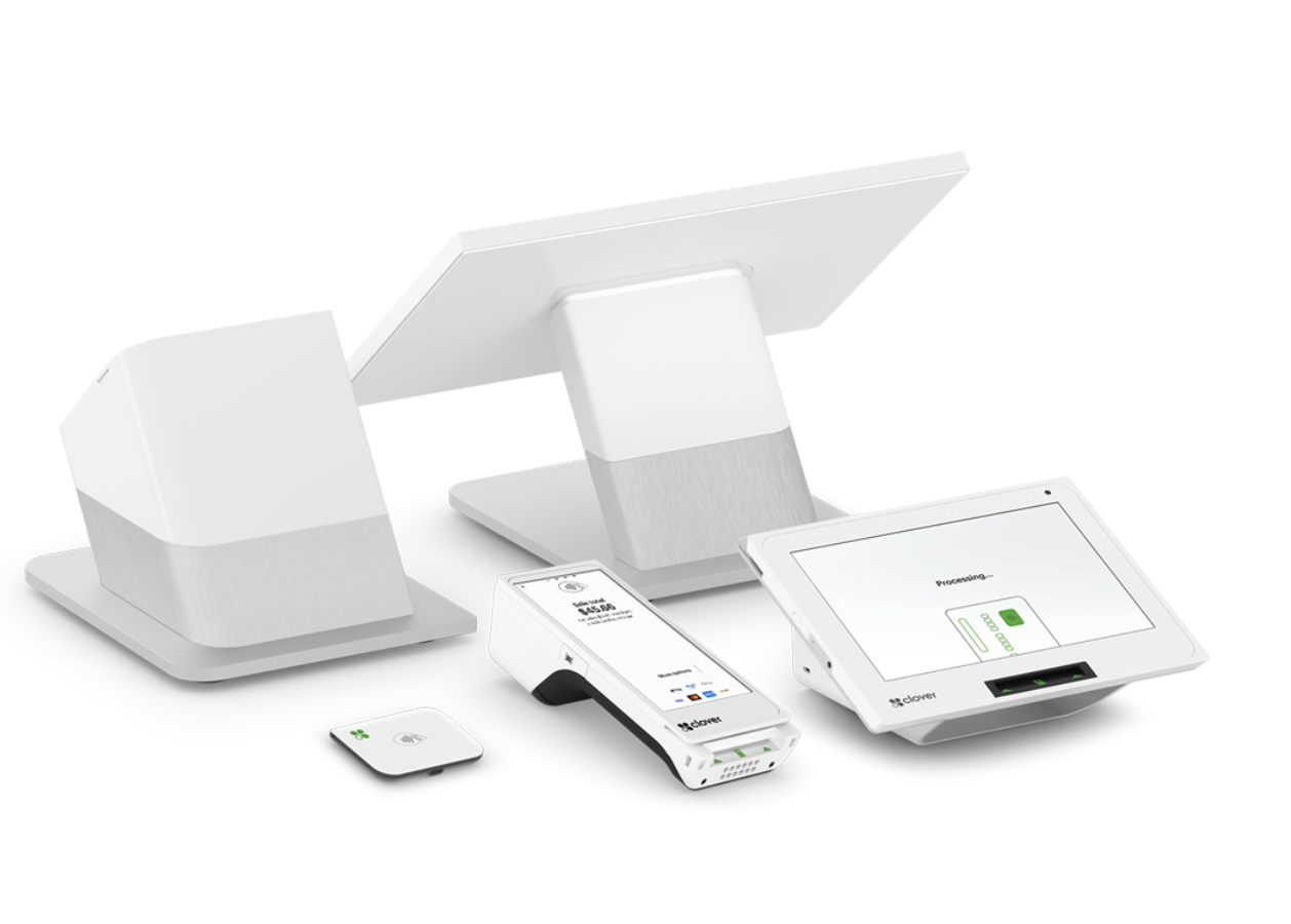 Clover POS credit card machine and point of sale terminal for small businesses